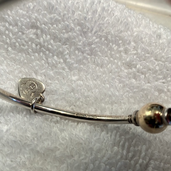 Eden Hand Arts gold ball cape cod bracelet with hang tag - Picture 6 of 14